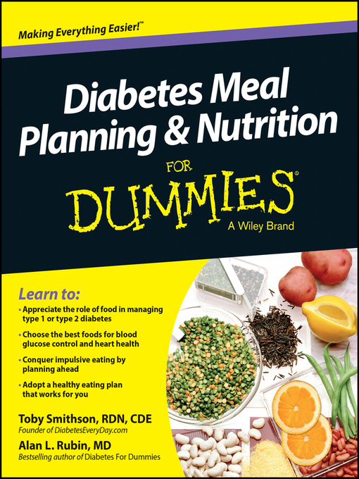Title details for Diabetes Meal Planning and Nutrition For Dummies by Toby Smithson - Wait list